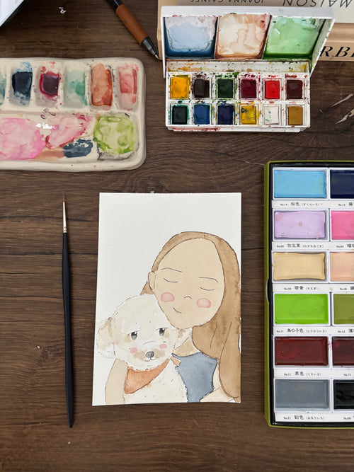Retratos Personalizados (2 personas o mascotas)